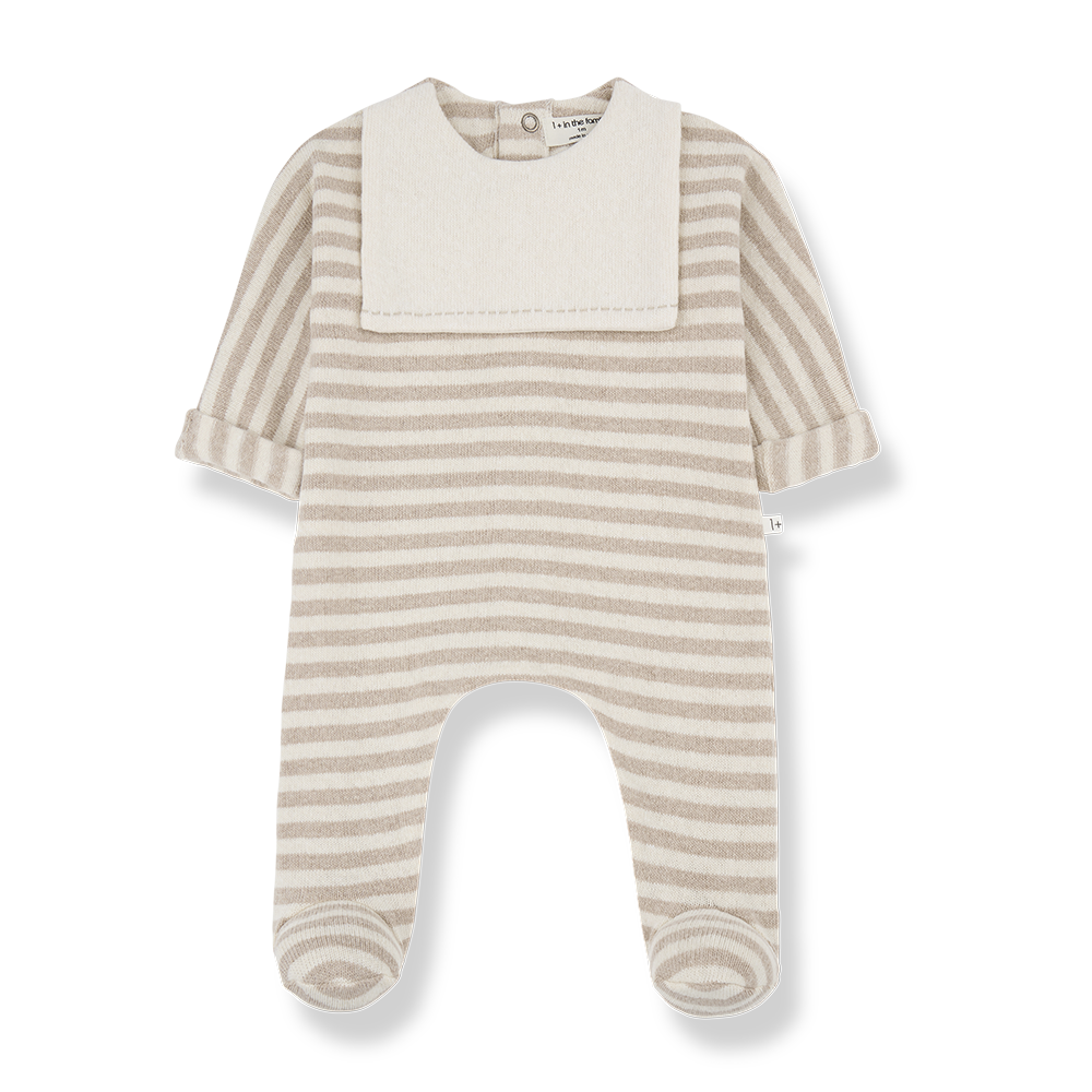 1+ In the Family - MAEL 領子連身衣 (Beige)