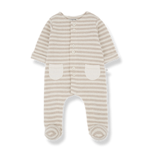將圖片載入圖庫檢視器 1+ In the Family - Milo 口袋包腳連身衣 (Beige)
