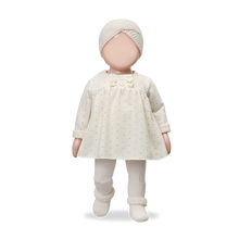 Load image into Gallery viewer, 1+ In the Family - CLAIRE 小愛心長袖裙子 (Ecru)
