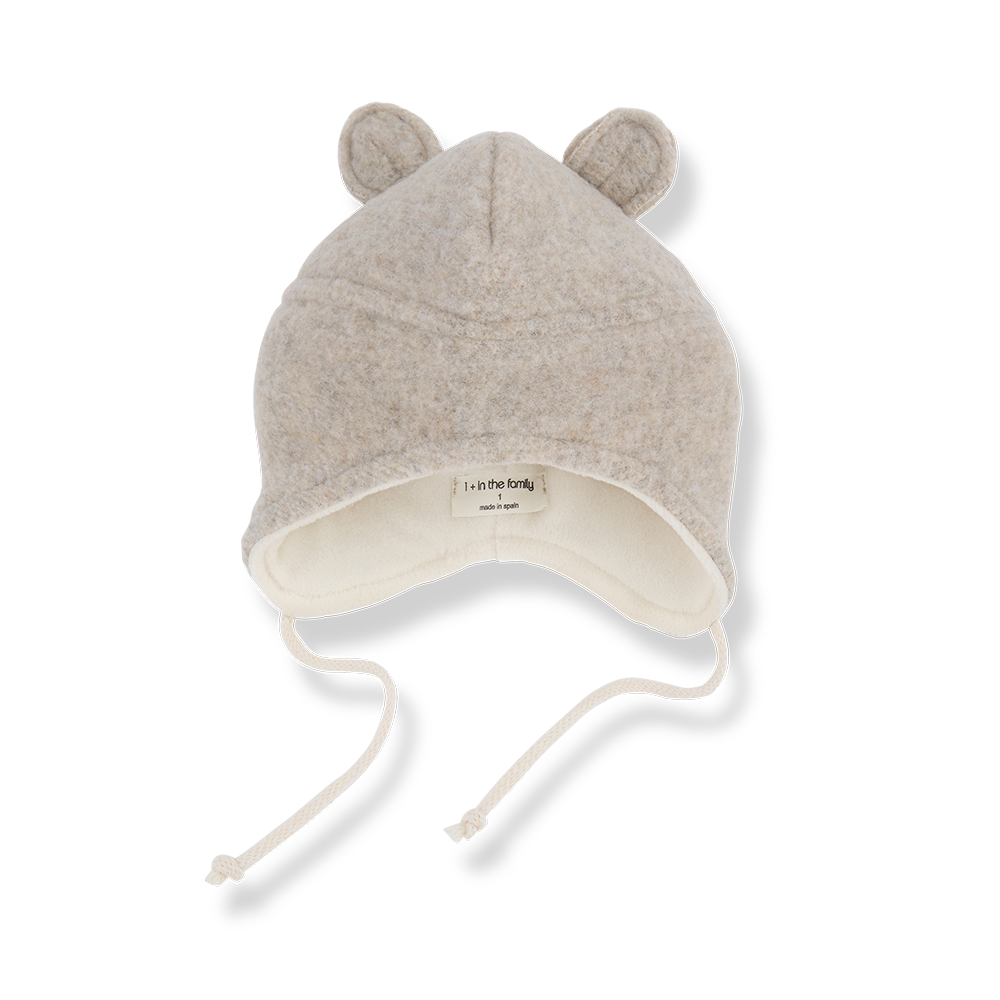 1+ In the Family - DENNIS 羊毛毛線帽 (Beige)