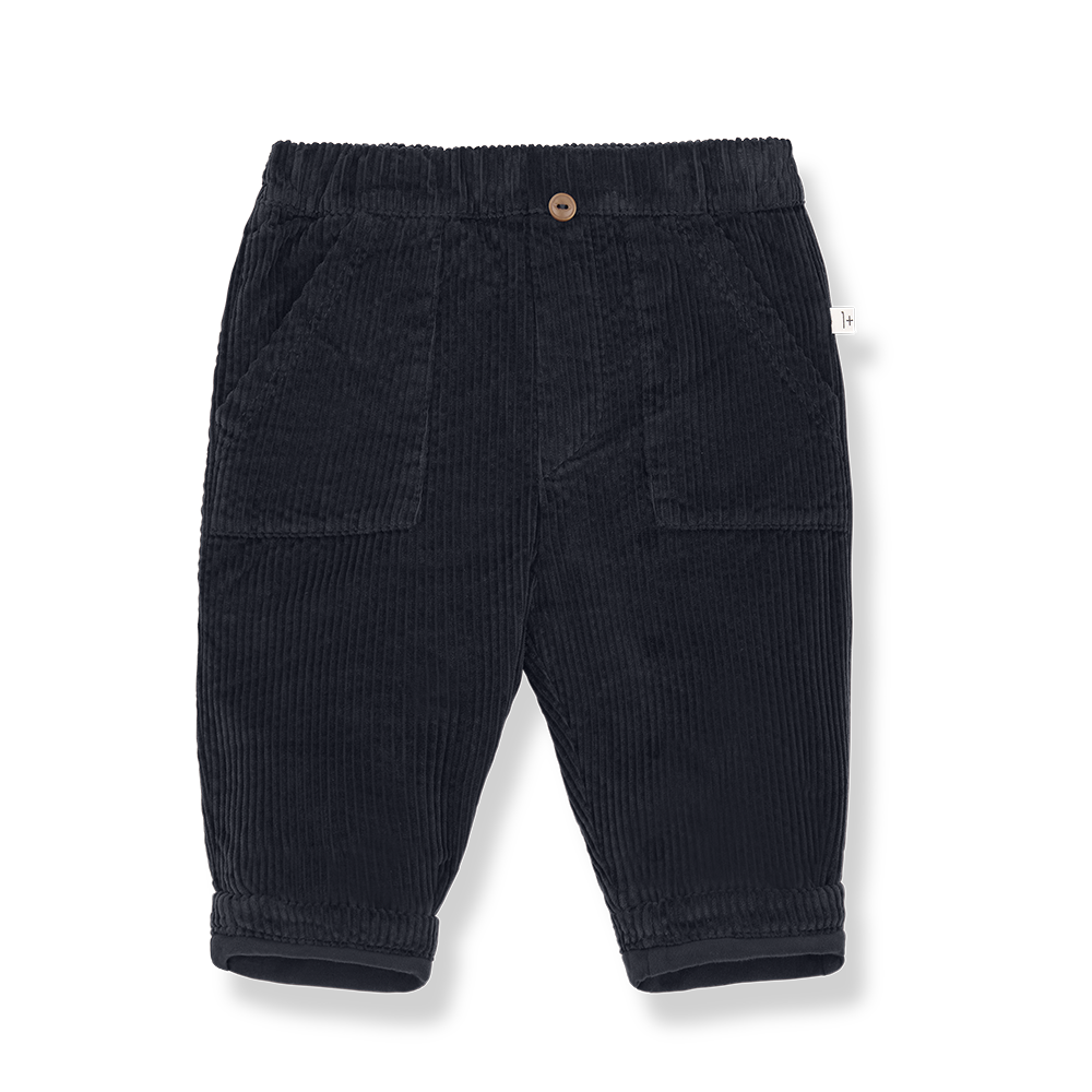 1+ In the Family - Louis 燈芯絨長褲 (Dark Blue)