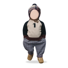 Load image into Gallery viewer, 1+ In the Family - SIMON 格紋長褲 (Dark Blue)
