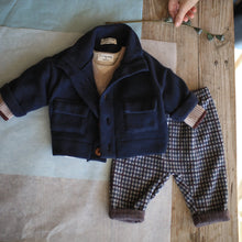 Load image into Gallery viewer, 1+ In the Family - SIMON 格紋長褲 (Dark Blue)

