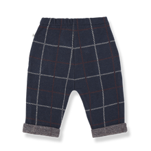 Load image into Gallery viewer, 1+ In the Family - ROBIN 寬格紋長褲 (Dark Blue)
