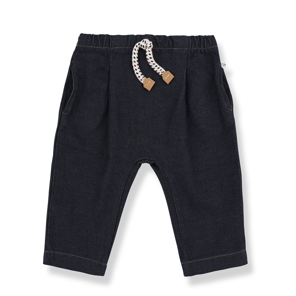 1+ In the Family - ELOY 薄牛仔長褲 (Dark Blue) 48M