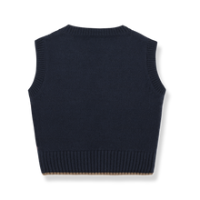 Load image into Gallery viewer, 1+ In the Family -JOHANNES 羊毛背心 (Dark Blue)
