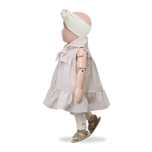 Load image into Gallery viewer, 1+ In the Family - EMPURIES 無袖條紋裙子 (Rose) 18M
