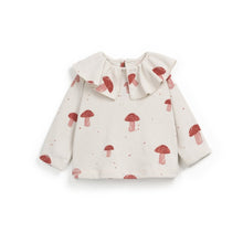 Load image into Gallery viewer, PLAY UP - T-Shirt with Red Mushroom Print Collar 12M
