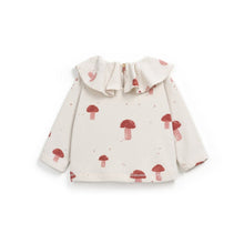 Load image into Gallery viewer, PLAY UP - T-Shirt with Red Mushroom Print Collar 12M
