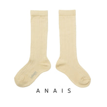 Load image into Gallery viewer, [預購] Collegien | Anais - Lightweight Pointelle Knee Socks (Lamb)
