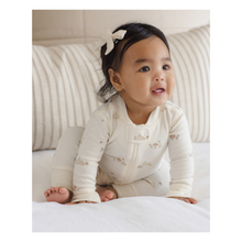 Load image into Gallery viewer, Quincy Mae -Zip Long Sleeve Sleeper Bunnies
