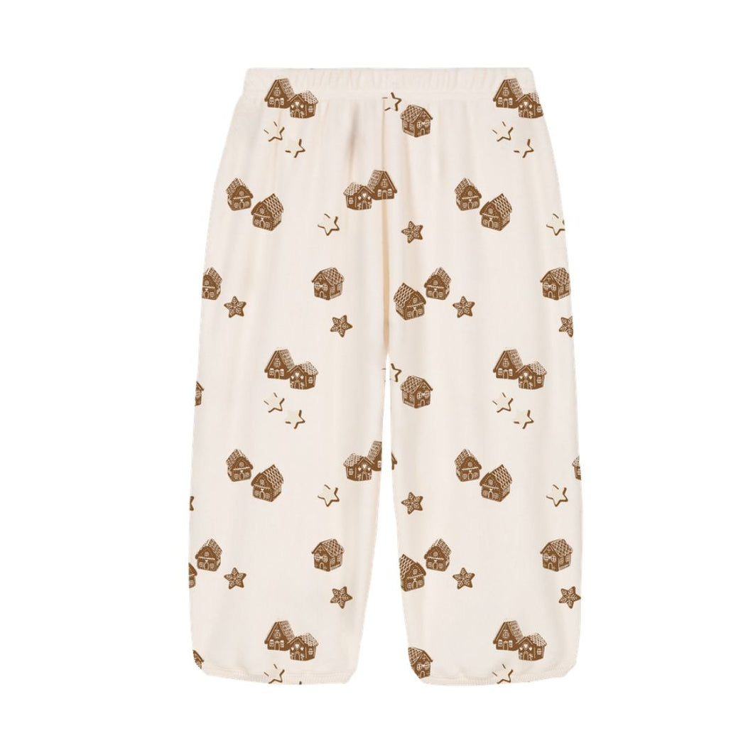 Studio Boheme - 刷毛寬褲子 (聖誕村)
