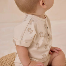 Load image into Gallery viewer, Quincy Mae - Short Sleeve One Piece (Puppies)
