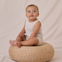 Load image into Gallery viewer, Quincy Mae - Sleeveless One Piece (Sky Micro Stripe)
