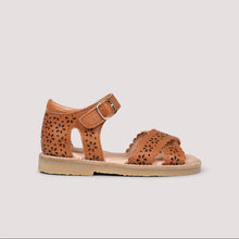 Load image into Gallery viewer, Petit Nord - Crossover Sandal (Cognac)
