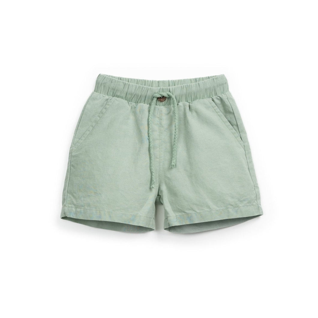 Play Up - Linen Fabric Shorts 3Y, 4Y,5Y