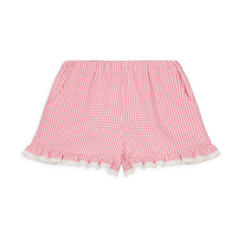 Load image into Gallery viewer, Louise Misha - Shorts Vallaloid (Pink Fragola Vichy) 2Y, 4Y, 6Y
