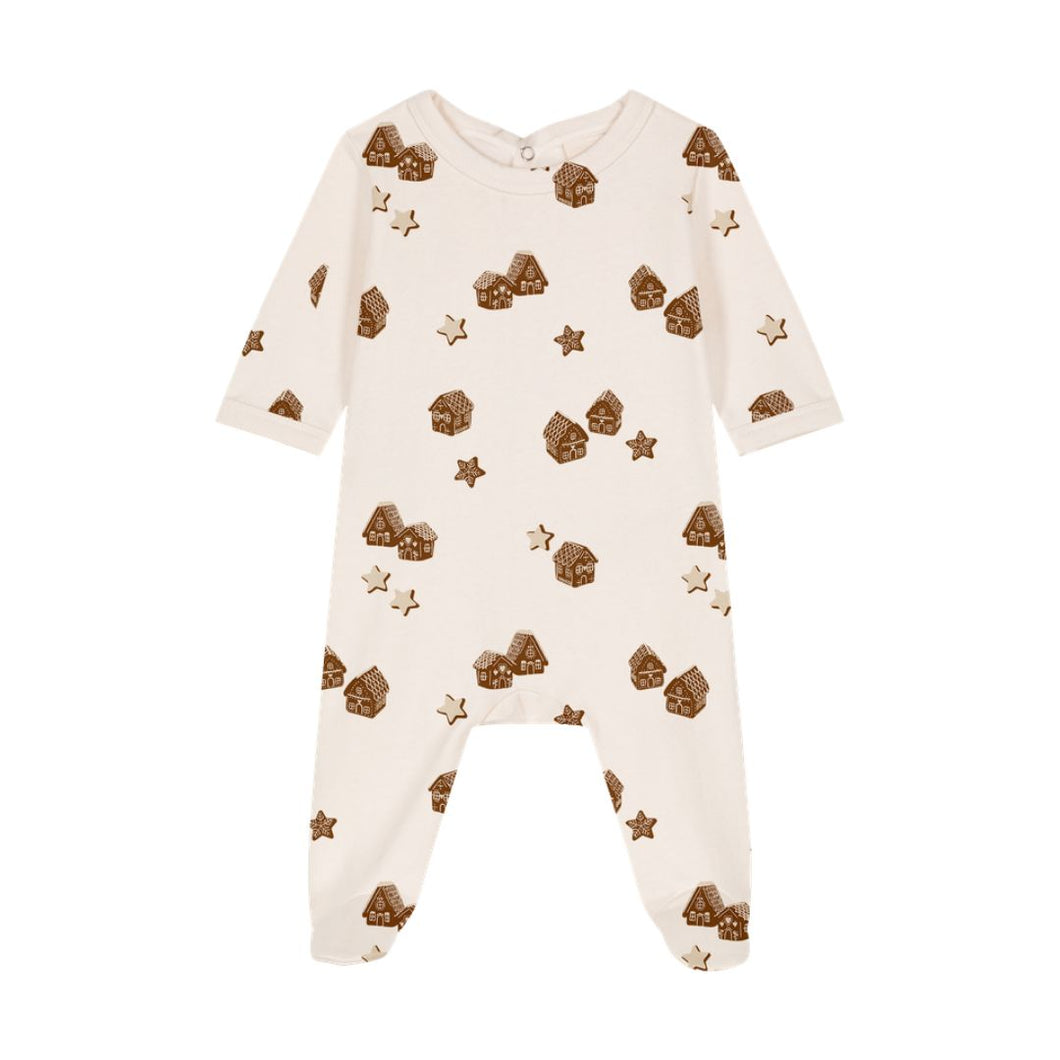 Studio Boheme - 刷毛包腳連身衣 (聖誕村)