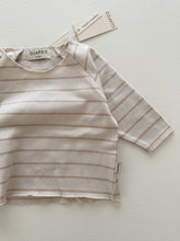 Load image into Gallery viewer, [預購] Guapoo - Cozy Longsleeve (Mocha Stripes)
