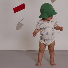 Load image into Gallery viewer, Organic Zoo - Sailor Knots Short Sleeve Bodysuit 6-12M
