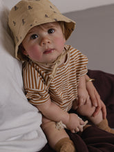 Load image into Gallery viewer, Organic Zoo - Copper Stripes Beach Romper
