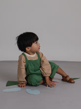 Load image into Gallery viewer, Organic Zoo - Seagrass Cropped Dungarees 3-4Y
