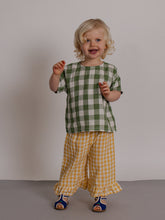 Load image into Gallery viewer, Organic Zoo - Honeycomb Gingham Frill Culottes
