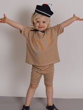 Load image into Gallery viewer, Organic Zoo - Copper Stripes Biker Short
