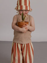 將圖片載入圖庫檢視器 Organic Zoo - 特薄背心 (Copper Stripes)
