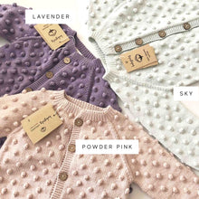 將圖片載入圖庫檢視器 [預購] Babytoly - Popcorn Cardigan (Sky, Canary, Taupe, Lavender)

