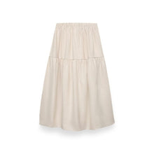 Load image into Gallery viewer, Organic Zoo- Adult Women&#39;s Ceramic White Linen Skirt
