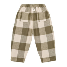 將圖片載入圖庫檢視器 Studio Boheme -  Carrot Pants (Kaki Gingham)
