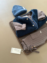 Load image into Gallery viewer, [預購] Guapoo - 可反穿燈心絨/泰迪熊背心 (Deep Blue)
