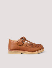 Load image into Gallery viewer, PETIT NORD - 底T字復古小皮鞋 - Cognac
