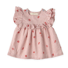 Load image into Gallery viewer, Pehr - Seersucker Dress (Pink Stripe)
