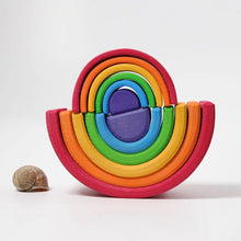 Load image into Gallery viewer, Grimm&#39;s - Wooden Rainbow Tunnel - 6 Piece
