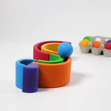 Load image into Gallery viewer, Grimm&#39;s - Wooden Rainbow Tunnel - 6 Piece
