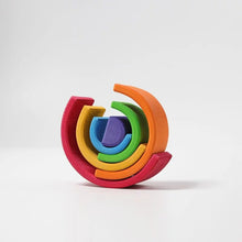 Load image into Gallery viewer, Grimm&#39;s - Wooden Rainbow Tunnel - 6 Piece
