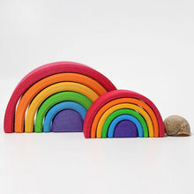 Load image into Gallery viewer, Grimm&#39;s - Wooden Rainbow Tunnel - 6 Piece
