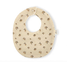 Load image into Gallery viewer, Organic Gauze Lemon Beige Bib
