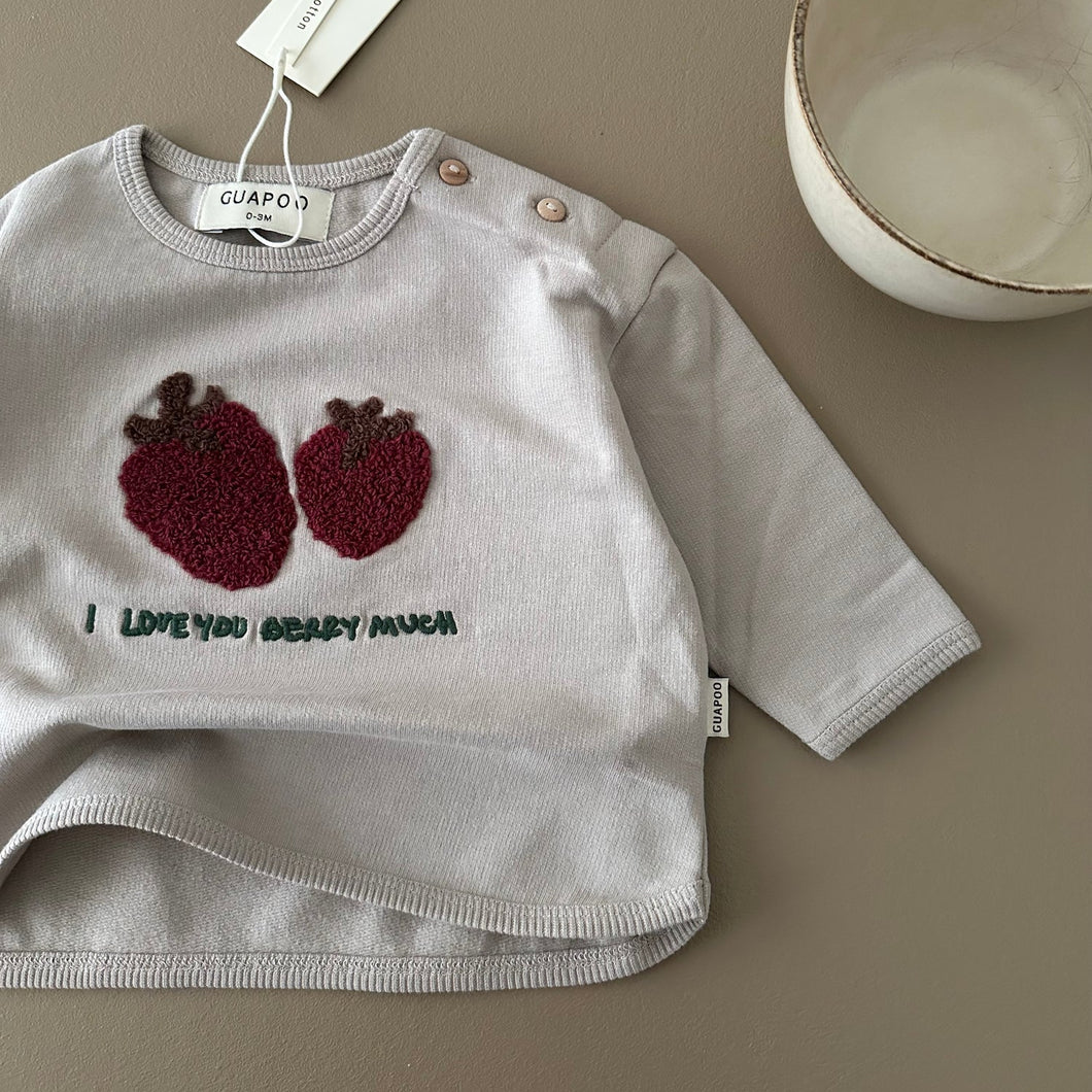 [預購] Guapoo - 衛衣 I Love You Beary Much