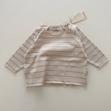 Load image into Gallery viewer, [預購] Guapoo - Cozy Longsleeve (Mocha Stripes)
