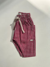 Load image into Gallery viewer, [預購] Guapoo - 口袋寬褲子 (Bordeaux Check)
