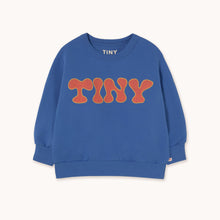 將圖片載入圖庫檢視器 Tiny Cottons - TINY 藍色刷毛衛衣
