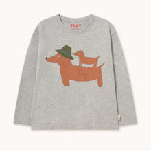 Load image into Gallery viewer, Tiny Cottons - Two Dogs Graphic Sleeve Tee
