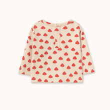 Load image into Gallery viewer, Tiny Cottons - Mini Mushrooms Rib Baby Tee (18M, 24M)
