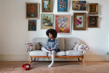 Load image into Gallery viewer, Little Cotton Clothes - Petra blouse Barley Floral (2Y-6Y)
