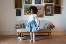 Load image into Gallery viewer, Little Cotton Clothes - Margot Skirt Velvet in Eggshell (2Y-6Y)
