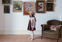 Load image into Gallery viewer, Little Cotton Clothes - Velvet Ruby Dress in Sugarplum (18M-7Y)
