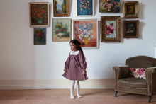 Load image into Gallery viewer, Little Cotton Clothes - Vera Dress in Sugarplum Floral (2Y-7Y)
